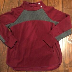St John’s Bay soft fleece sweatshirt top